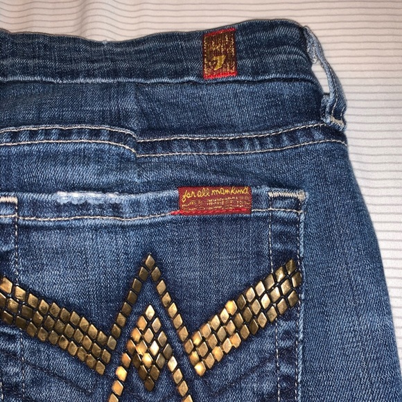 7FAM A pocket flare 29 inch waist - Picture 3 of 4